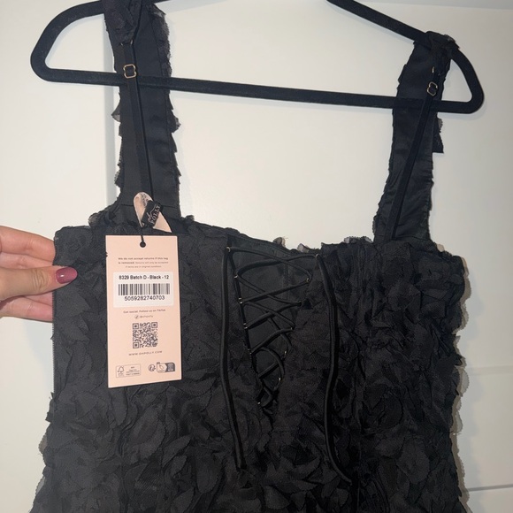 Oh Polly Posy mini dress size US 8 - Picture 3 of 13